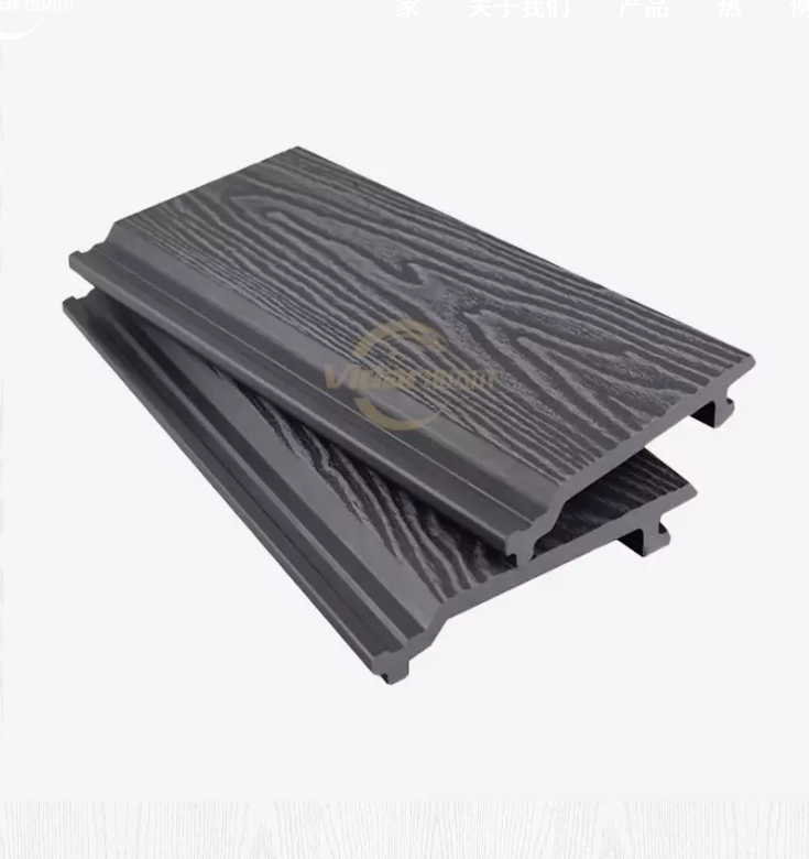 3D-gepr&auml;gtes WPC-Au&szlig;enwandpaneel