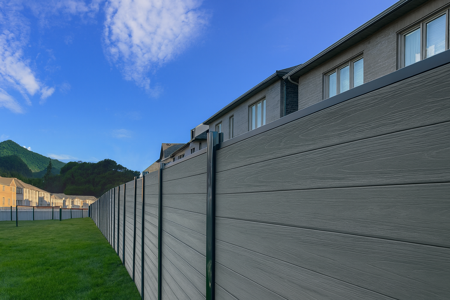 Woraus bestehen WPC-Zaunelemente?