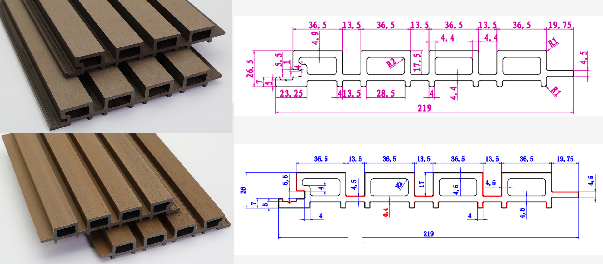 219*26 Au&szlig;enwandpaneele