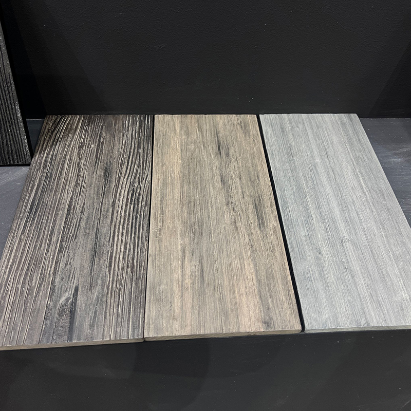 Massive WPC-Platte in gemischten Farben